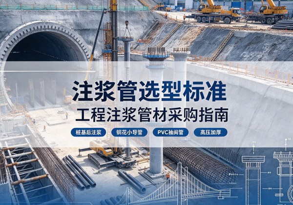 大宁注浆管选型标准